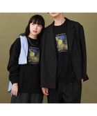 【グローバルワーク/GLOBAL WORK】のATELIER GLOBAL WORK/ミニ裏毛プルオーバー/591534 人気、トレンドファッション・服の通販 founy(ファニー) ファッション Fashion レディースファッション Fashion for Women トップス・カットソー Cut & Sew Tops カジュアルプルオーバー・ニットトップス Pullovers & Knit Tops / Casual Pullovers おすすめ Recommended / Our Picks スウェット / スエット Sweatshirt, Sweatwear スラックス Slacks, Dress Pants スリーブ Sleeve, Long Sleeve / Short Sleeve プリント Print, Printed Pattern リラックス Relax, Relaxed Fit ロング Long, Long-Length thumbnail ブラック*フロントアート09|ID: prp329100004728358 ipo3291000000034506677