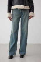 【アズール バイ マウジー/AZUL by moussy】の【堀田茜さん着用アイテム】AZUL DENIM ハイウエストワイドデニム BLU|ID: prp329100004728362 ipo3291000000034651622