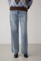 【アズール バイ マウジー/AZUL by moussy】の【堀田茜さん着用アイテム】AZUL DENIM ハイウエストワイドデニム L/BLU1|ID: prp329100004728362 ipo3291000000034651623