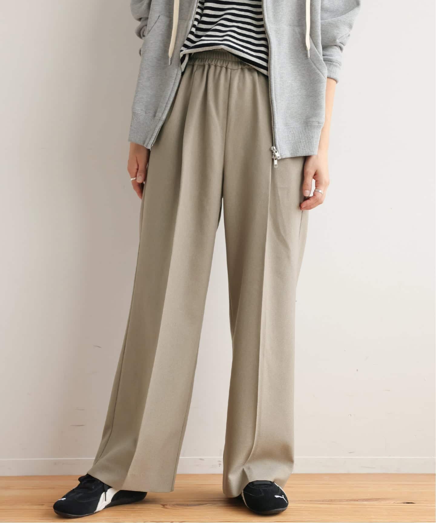 【ジャーナルスタンダード レリューム/JOURNAL STANDARD relume】の25AW新作 ウーステッドサージパンツ インテリア・キッズ・メンズ・レディースファッション・服の通販 founy(ファニー) ファッション Fashion レディースファッション Fashion for Women パンツ Pants & Trousers 2025年 2025 2025-2026秋冬・A/W Autumn/Winter 2025–26 AW25–26 おすすめ Recommended / Our Picks ジャケット Jacket, Outerwear スラックス Slacks, Dress Pants セットアップ Set-Up, Coordinated Outfit フロント Front, Front Design ベージュ|ID: prp329100004728364 ipo3291000000034486617