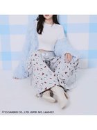 【スナイデル/SNIDEL】の【HELLO KITTY】レースアップパンツ GRY[006]|ID:prp329100004728378