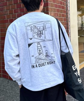 【チャオパニックティピー/CIAOPANIC TYPY】の【ojisan】ワンポイント刺繍裏毛スウェットクルー 人気、トレンドファッション・服の通販 founy(ファニー) ファッション Fashion レディースファッション Fashion for Women トップス・カットソー Cut & Sew Tops レディースパーカー・カジュアルフーディー Casual Hoodies & Sweatshirts スウェット・クルーネックトップス Sweatshirts & Crewnecks / Relaxed Fit Sweat Tops イラスト Illustration シンプル Simple, Minimal スウェット / スエット Sweatshirt, Sweatwear スラックス Slacks, Dress Pants デニム Denim, Jeans Material プリント Print, Printed Pattern ミックス Mix, Mixed Style ロング Long, Long-Length ワンポイント One Point, Statement Accent おすすめ Recommended / Our Picks |ID:prp329100004728385