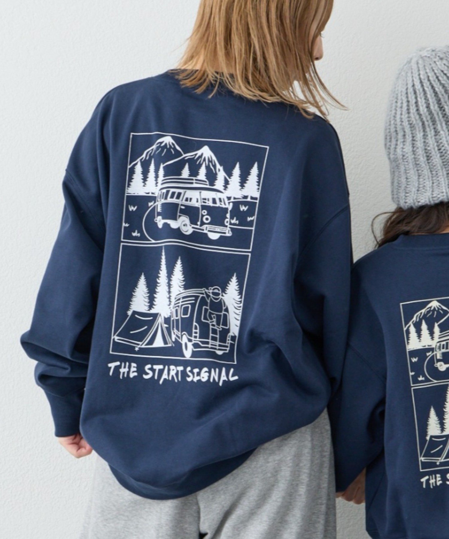 【チャオパニックティピー/CIAOPANIC TYPY】の【ojisan】ワンポイント刺繍裏毛スウェットクルー 人気、トレンドファッション・服の通販 founy(ファニー) 　ファッション　Fashion　レディースファッション　Fashion for Women　トップス・カットソー　Cut & Sew Tops　レディースパーカー・カジュアルフーディー　Casual Hoodies & Sweatshirts　スウェット・クルーネックトップス　Sweatshirts & Crewnecks / Relaxed Fit Sweat Tops　イラスト　Illustration　シンプル　Simple, Minimal　スウェット / スエット　Sweatshirt, Sweatwear　スラックス　Slacks, Dress Pants　デニム　Denim, Jeans Material　人気　Popular, Best Seller　プリント　Print, Printed Pattern　ミックス　Mix, Mixed Style　ロング　Long, Long-Length　ワンポイント　One Point, Statement Accent　おすすめ　Recommended / Our Picks　 other-1|ID: prp329100004728385 ipo3291000000034822529