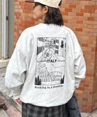 【チャオパニックティピー/CIAOPANIC TYPY】の【ojisan】ワンポイント刺繍裏毛スウェットクルー 人気、トレンドファッション・服の通販 founy(ファニー) ファッション Fashion レディースファッション Fashion for Women トップス・カットソー Cut & Sew Tops レディースパーカー・カジュアルフーディー Casual Hoodies & Sweatshirts スウェット・クルーネックトップス Sweatshirts & Crewnecks / Relaxed Fit Sweat Tops イラスト Illustration シンプル Simple, Minimal スウェット / スエット Sweatshirt, Sweatwear スラックス Slacks, Dress Pants デニム Denim, Jeans Material 人気 Popular, Best Seller プリント Print, Printed Pattern ミックス Mix, Mixed Style ロング Long, Long-Length ワンポイント One Point, Statement Accent おすすめ Recommended / Our Picks thumbnail グレー|ID: prp329100004728385 ipo3291000000034822536