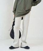 【フリークスストア/FREAK'S STORE】のリブ フレア ニットパンツ【限定展開】 25AW ライトグレー|ID: prp329100004728387 ipo3291000000035166059