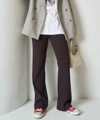 【フリークスストア/FREAK'S STORE】のリブ フレア ニットパンツ【限定展開】 25AW ダークブラウン|ID: prp329100004728387 ipo3291000000035166063