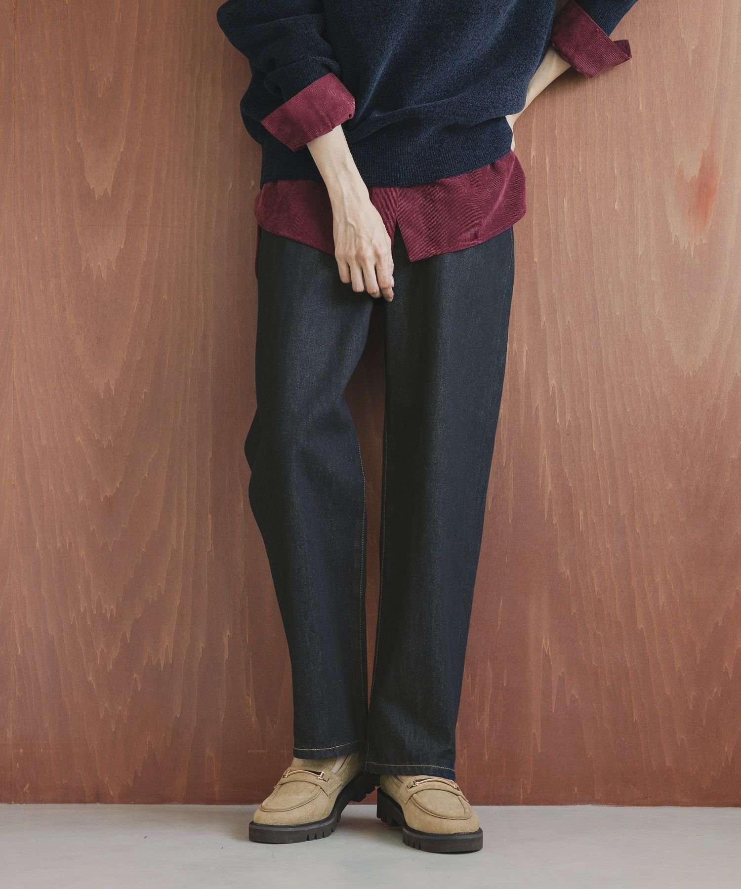 【グローバルワーク/GLOBAL WORK】のGOODデニムストレートパンツ/498392 人気、トレンドファッション・服の通販 founy(ファニー) 　ファッション　Fashion　レディースファッション　Fashion for Women　パンツ　Pants & Trousers　シューズ　Shoes, Footwear　ジャケット　Jacket, Outerwear　ストレート　Straight, Straight Cut　デニム　Denim, Jeans Material　秋　Autumn　 other-1|ID: prp329100004728410 ipo3291000000034548446