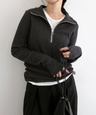 【アンドミー/andme】のセルフカットリブ サムホール ハーフジップ 長袖 トップス 人気、トレンドファッション・服の通販 founy(ファニー) ファッション Fashion レディースファッション Fashion for Women トップス・カットソー Cut & Sew Tops カーディガン Cardigan, Knitwear スリット Slit, Slit Detail トレンド Trend, Trending Now 長袖 Long Sleeve, Full Sleeve ハイネック High Neck, Mock Neck フィット Fit, Slim Fit マーメイド Mermaid, Fishtail Silhouette レギンス Leggings, Stretch Pants おすすめ Recommended / Our Picks thumbnail スミクロ|ID: prp329100004728411 ipo3291000000034512269