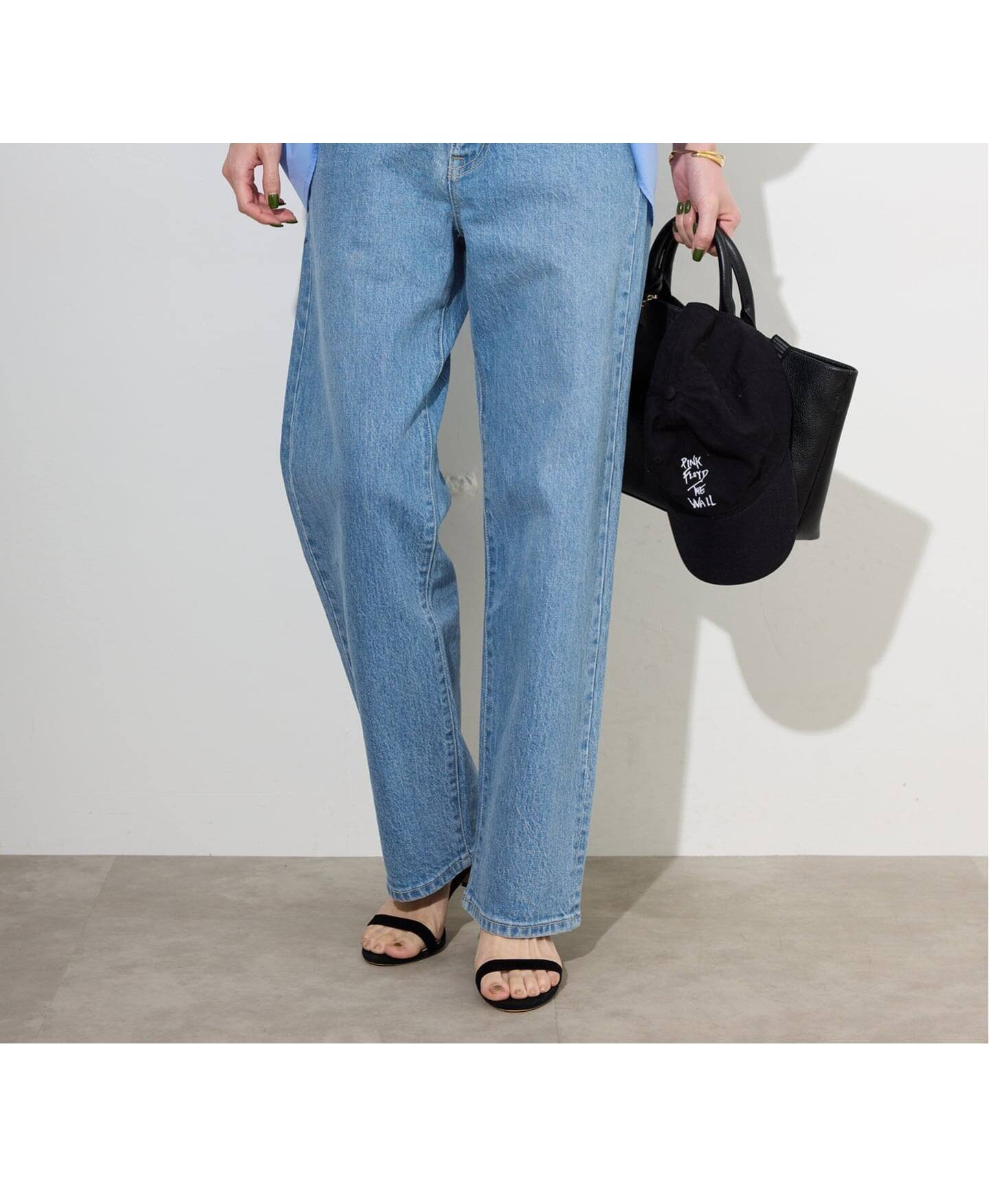 【スローブ イエナ/SLOBE IENA】の《4サイズ展開/追加7》LE DENIM ストレートデニムパンツ インテリア・キッズ・メンズ・レディースファッション・服の通販 founy(ファニー)  ファッション Fashion レディースファッション Fashion for Women パンツ Pants & Trousers デニムパンツ・ジーンズ・美脚デニム Denim Jeans & Pants 2025年 2025 2025-2026秋冬・A/W Autumn/Winter 2025–26 AW25–26 おすすめ Recommended / Our Picks シンプル Simple, Minimal ストレート Straight, Straight Cut ダウン Down, Puffer フィット Fit, Slim Fit ベーシック Basic, Essential サックスブルー|ID: prp329100004728417 ipo3291000000034260039