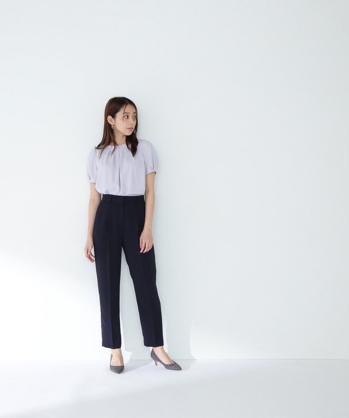 【ナチュラル ビューティー ベーシック/NATURAL BEAUTY BASIC】のドビーツイル SETUP テーパードパンツ インテリア・キッズ・メンズ・レディースファッション・服の通販 founy(ファニー) https://founy.com/ ファッション Fashion レディースファッション Fashion for Women セットアップ Matching Sets レディースパンツ・ボトムス Pants & Trousers / Bottoms おすすめ Recommended / Our Picks ジャケット Jacket, Outerwear スーツ Suit, Formalwear センター Center, Center Line ツイル Twist, Twisted Detail バランス Balance, Style Balance |ID: prp329100004728431 ipo3291000000034161453