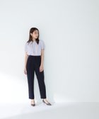 【ナチュラル ビューティー ベーシック/NATURAL BEAUTY BASIC】のドビーツイル SETUP テーパードパンツ ネイビー|ID: prp329100004728431 ipo3291000000034161457