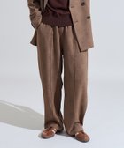 【フリークスストア/FREAK'S STORE】のLANATEC カーブイージーパンツ セットアップ対応 25AW ダークブラウン|ID: prp329100004728458 ipo3291000000034631737