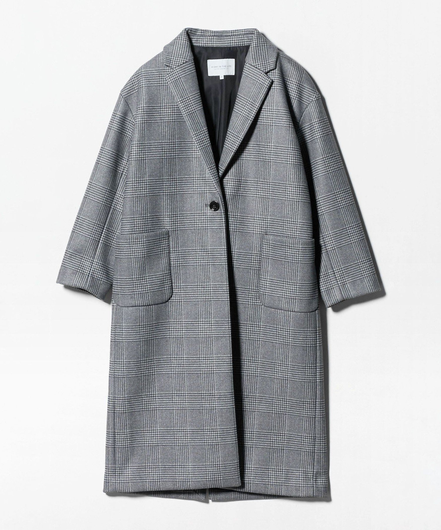 【ユナイテッドアローズ/UNITED ARROWS】のニットメルトン チェスターコート A DAY IN THE LIFE インテリア・キッズ・メンズ・レディースファッション・服の通販 founy(ファニー) 　ファッション　Fashion　レディースファッション　Fashion for Women　アウター　Coat / Outerwear Collection　コート・ロングコート・ピーコート　Long Coats, Peacoats & More　チェスターコート・ロング丈アウター　Chester Coats / Chesterfield Long Coats　シンプル　Simple, Minimal　チェスターコート　Chester Coat, Long Coat　チェック　Check, Plaid, Tartan　デニム　Denim, Jeans Material　トレンド　Trend, Trending Now　定番　Standard, Basic Item　バランス　Balance, Style Balance　プリント　Print, Printed Pattern　マフラー　Scarf, Muffler　メルトン　Melton, Heavy Wool　ロング　Long, Long-Length　アウトレット　Outlet / Clearance　おすすめ　Recommended / Our Picks　エレガント 上品　Elegant　ビジネス 仕事 通勤　Business / Work / Commuting　その他1|ID: prp329100004728478 ipo3291000000034700974