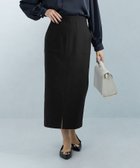 【ユナイテッドアローズ/UNITED ARROWS】のsize SHORT/TALLあり キチントボトムス Iライン スリム タイト スカート BLACK|ID: prp329100004728484 ipo3291000000034651682