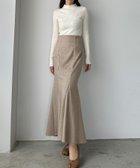 【ジュノア/JUNOAH】のLouere選べる素材マーメイドスカート Bナチュラル|ID: prp329100004728519 ipo3291000000034444828