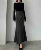 【ジュノア/JUNOAH】のLouere選べる素材マーメイドスカート Bグレー|ID: prp329100004728519 ipo3291000000034568965