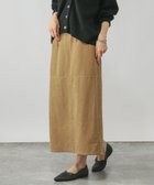 【グローバルワーク/GLOBAL WORK】のピーチサテンIラインスカート/580803 キャメル52|ID: prp329100004728540 ipo3291000000034643197