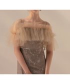 【レジャ/Leja】のLEJA-チュールフリルボレロペイントマーメイドワンピースドレス 結婚式 GRAY|ID: prp329100004728551 ipo3291000000034519149