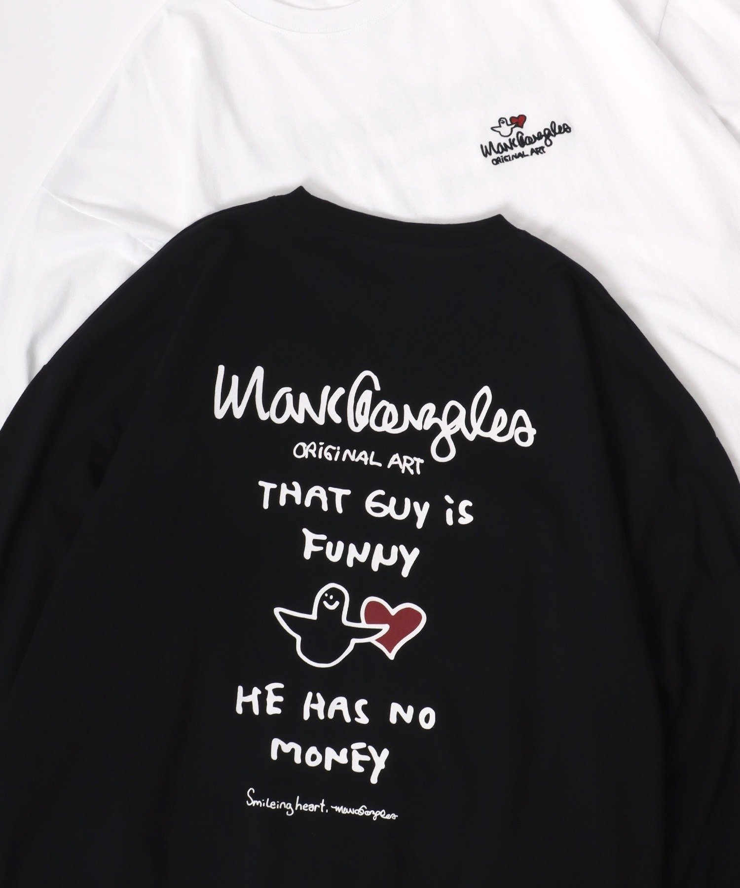 【ラザル/LAZAR】のMark Gonzales Tシャツ ティーシャツ メンズ 長袖 ロンT 別注 ワンポイント インテリア・キッズ・メンズ・レディースファッション・服の通販 founy(ファニー) ファッション Fashion レディースファッション Fashion for Women トップス・カットソー Cut & Sew Tops シャツ・ブラウス・オフィスカジュアル Elegant Blouses & Button-Ups ロングTシャツ・Tシャツ Longline T-Shirts & Tees イラスト Illustration カーゴパンツ Cargo Pants, Utility Pants キャップ Cap, Baseball Cap キャラクター Character, Licensed Characters グラフィック Graphic, Graphic Design ジャケット Jacket, Outerwear スタンダード Standard, Basic ストライプ Stripe, Striped Pattern スニーカー Sneakers, Trainers スポーツ Sports, Activewear スラックス Slacks, Dress Pants スリーブ Sleeve, Long Sleeve / Short Sleeve センター Center, Center Line ダウン Down, Puffer デニム Denim, Jeans Material トレンド Trend, Trending Now 定番 Standard, Basic Item 人気 Popular, Best Seller 長袖 Long Sleeve, Full Sleeve ビッグ Big, Oversized フレア Flare, Flared ブルゾン Blouson, Bomber Jacket プリント Print, Printed Pattern ベスト Vest, Waistcoat ベーシック Basic, Essential ブラック系その他4|ID: prp329100004728608 ipo3291000000034528621