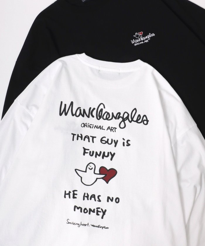 【ラザル/LAZAR】のMark Gonzales マークゴンザレス 別注 Tシャツ ティーシャツ メンズ 長袖 ロンT 別注 ワンポイント インテリア・キッズ・メンズ・レディースファッション・服の通販 founy(ファニー) https://founy.com/ ファッション Fashion レディースファッション Fashion for Women トップス・カットソー Cut & Sew Tops シャツ・ブラウス・オフィスカジュアル Elegant Blouses & Button-Ups ロングTシャツ・Tシャツ Longline T-Shirts & Tees イラスト Illustration カーゴパンツ Cargo Pants, Utility Pants キャップ Cap, Baseball Cap キャラクター Character, Licensed Characters グラフィック Graphic, Graphic Design ジャケット Jacket, Outerwear スタンダード Standard, Basic ストライプ Stripe, Striped Pattern スニーカー Sneakers, Trainers スポーツ Sports, Activewear スラックス Slacks, Dress Pants スリーブ Sleeve, Long Sleeve / Short Sleeve センター Center, Center Line ダウン Down, Puffer デニム Denim, Jeans Material トレンド Trend, Trending Now 定番 Standard, Basic Item 人気 Popular, Best Seller 長袖 Long Sleeve, Full Sleeve ビッグ Big, Oversized フレア Flare, Flared ブルゾン Blouson, Bomber Jacket プリント Print, Printed Pattern ベスト Vest, Waistcoat ベーシック Basic, Essential |ID: prp329100004728608 ipo3291000000034809608