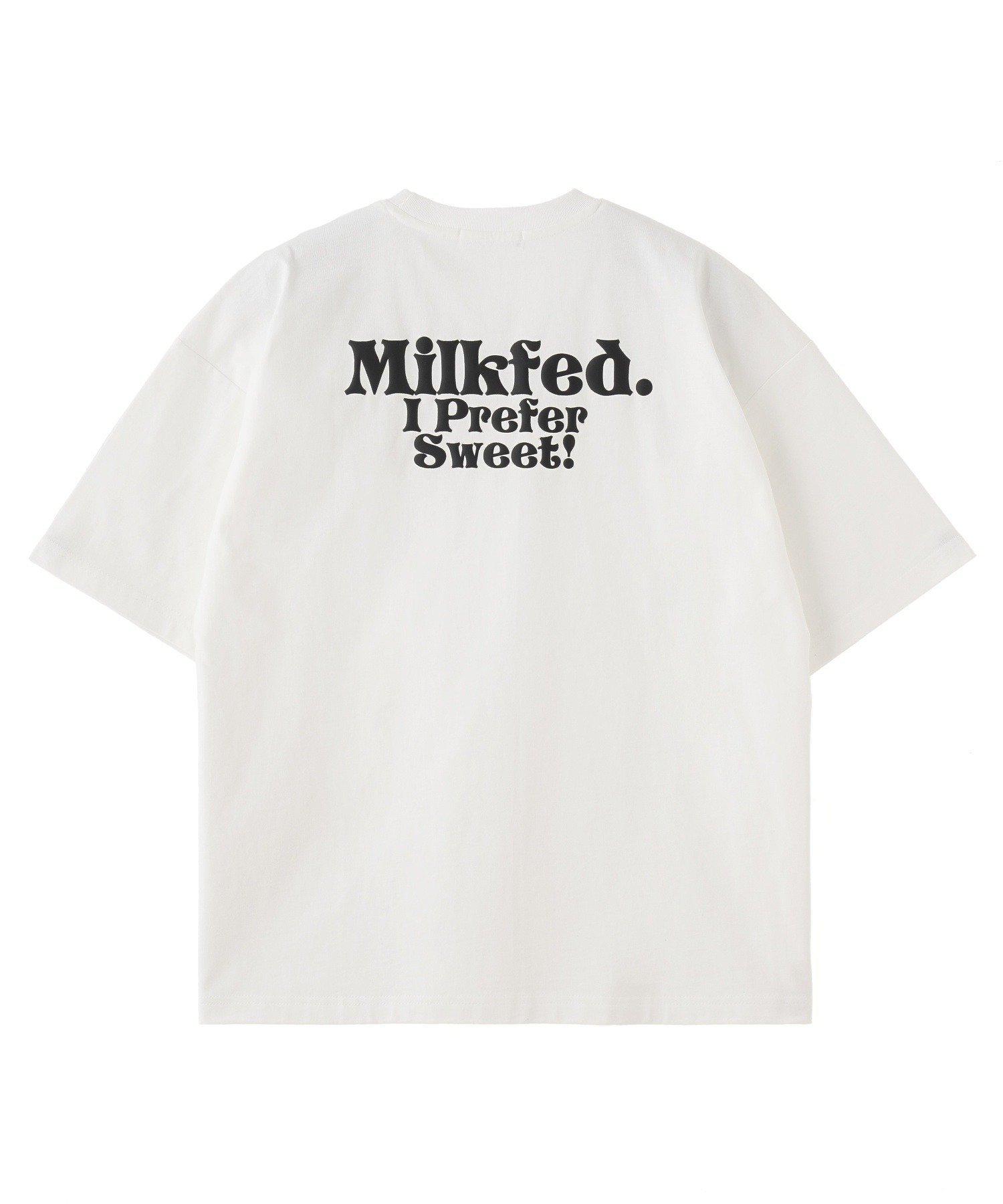 【ミルクフェド/MILKFED.】のMILKFED./I PREFER SWEET WIDE S/S TEE インテリア・キッズ・メンズ・レディースファッション・服の通販 founy(ファニー) ファッション Fashion レディースファッション Fashion for Women おすすめ Recommended / Our Picks スウィート Sweet, Cute Style 半袖 Short Sleeve, Half Sleeve 夏 Summer S/S・春夏 SS, Spring/Summer, Warm Season WHITE|ID: prp329100004728632 ipo3291000000034467223