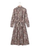 【スキャパ/SCAPA】のサラサプリントワンピース 人気、トレンドファッション・服の通販 founy(ファニー) ファッション Fashion レディースファッション Fashion for Women ワンピース Dresses フェミニン Feminine, Girly フリル Frill, Ruffle プリント Print, Printed Pattern ロング Long, Long-Length 長袖 Long Sleeve, Full Sleeve thumbnail レッド|ID: prp329100004728647 ipo3291000000034163110