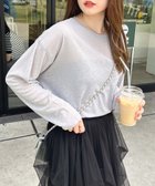 【イング/INGNI】の【WEB限定】シアートップス グレー|ID: prp329100004728664 ipo3291000000034163239