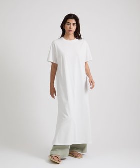 【サタデイズ ニューヨークシティ/SATURDAYS NYC】のBleeker Onepiece Dress 人気、トレンドファッション・服の通販 founy(ファニー) ファッション Fashion レディースファッション Fashion for Women ワンピース Dresses フォーマル・パーティードレス・結婚式用ドレス Elegant & Casual Dresses シンプル Simple, Minimal スリット Slit, Slit Detail バランス Balance, Style Balance ロング Long, Long-Length |ID:prp329100004728670