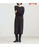 【デミルクス ビームス/Demi-Luxe BEAMS】のフラッフィ クルーネック ニット ワンピース 人気、トレンドファッション・服の通販 founy(ファニー) ファッション Fashion レディースファッション Fashion for Women ワンピース Dresses ニットワンピース Knit Dresses バランス Balance, Style Balance フロント Front, Front Design ミックス Mix, Mixed Style エレガント 上品 Elegant |ID:prp329100004728693