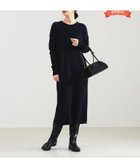 【デミルクス ビームス/Demi-Luxe BEAMS】のフラッフィ クルーネック ニット ワンピース 人気、トレンドファッション・服の通販 founy(ファニー) ファッション Fashion レディースファッション Fashion for Women ワンピース Dresses ニットワンピース Knit Dresses バランス Balance, Style Balance フロント Front, Front Design ミックス Mix, Mixed Style エレガント 上品 Elegant thumbnail NAVY|ID: prp329100004728693 ipo3291000000034238852