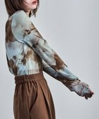 【ビーフラット/bflat】のニュアンスタイダイ シアーカットソー 人気、トレンドファッション・服の通販 founy(ファニー) ファッション Fashion レディースファッション Fashion for Women トップス・カットソー Cut & Sew Tops カットソー・ベーシックTシャツ Cut-and-Sewn Tops / Stretch Tees & Basics デニム Denim, Jeans Material 長袖 Long Sleeve, Full Sleeve thumbnail ミント|ID: prp329100004728694 ipo3291000000034583179