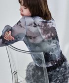 【ビーフラット/bflat】のニュアンスタイダイ シアーカットソー 人気、トレンドファッション・服の通販 founy(ファニー) ファッション Fashion レディースファッション Fashion for Women トップス・カットソー Cut & Sew Tops カットソー・ベーシックTシャツ Cut-and-Sewn Tops / Stretch Tees & Basics デニム Denim, Jeans Material 長袖 Long Sleeve, Full Sleeve thumbnail パープル|ID: prp329100004728694 ipo3291000000034583180