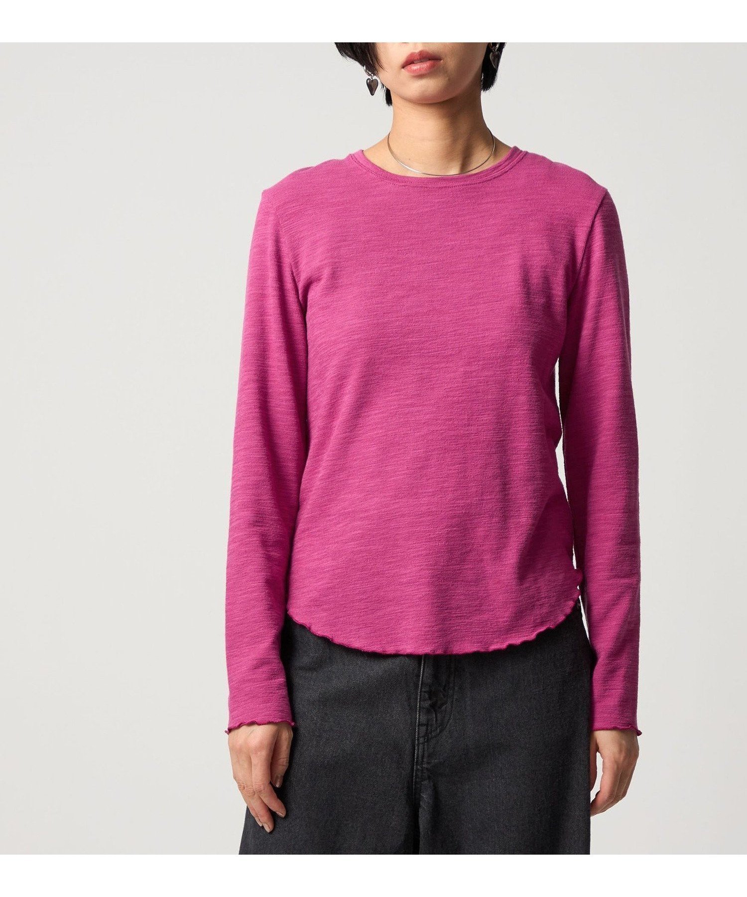 【シテン/CITEN】のCITEN スラブリブコンパクトトップ 人気、トレンドファッション・服の通販 founy(ファニー) 　ファッション　Fashion　レディースファッション　Fashion for Women　カットソー　Cut and Sewn Top　カーディガン　Cardigan, Knitwear　シンプル　Simple, Minimal　バランス　Balance, Style Balance　フィット　Fit, Slim Fit　ベスト　Vest, Waistcoat　ベーシック　Basic, Essential　ラウンド　Round, Round Neck　ロング　Long, Long-Length　A/W・秋冬　Autumn/Winter　 other-1|ID: prp329100004728705 ipo3291000000034599825