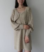 【アルシーヴ/archives】のネップケーブルニットボレロ*ミニキャミワンピSET 人気、トレンドファッション・服の通販 founy(ファニー) ファッション Fashion レディースファッション Fashion for Women アウター Coat / Outerwear Collection ボレロ・ショート丈ジャケット / ドレス羽織りに Boleros & Short Jackets ワンピース Dresses キャミソールワンピース Camisole Dresses おすすめ Recommended / Our Picks カーディガン Cardigan, Knitwear リブニット Rib Knit, Ribbed Knit ロング Long, Long-Length 冬 Winter / This Winter thumbnail IVORY|ID: prp329100004728777 ipo3291000000034163832