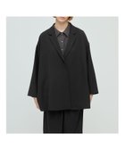 【マーコート/MARcourt】のmizuiro ind テーラードシャツジャケット 人気、トレンドファッション・服の通販 founy(ファニー) ファッション Fashion レディースファッション Fashion for Women アウター Coat / Outerwear Collection レディースジャケット・軽アウター Jackets オケージョン Occasion Wear セットアップ Set-Up, Coordinated Outfit フレア Flare, Flared ポケット Pocket, Pocket Detail エレガント 上品 Elegant 人気 Popular, Best Seller 夏 Summer 春 Spring S/S・春夏 SS, Spring/Summer, Warm Season 無地 Plain, Solid Color A/W・秋冬 Autumn/Winter 長袖 Long Sleeve, Full Sleeve thumbnail ブラック|ID: prp329100004728797 ipo3291000000034507284