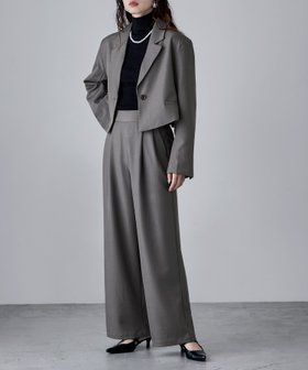 【ビーフラット/bflat】のセットアップパンツスーツ ツイルシングルテーラードジャケット タックワイドパンツ 人気、トレンドファッション・服の通販 founy(ファニー) ファッション Fashion レディースファッション Fashion for Women アウター Coat / Outerwear Collection レディースジャケット・軽アウター Jackets テーラードジャケット / 通勤・きれいめスタイル Tailored Jackets & Blazers セットアップ Matching Sets レディースパンツ・ボトムス Pants & Trousers / Bottoms スーツ Business Suits & Workwear スーツジャケット・オフィスブレザー Suit Jackets / Blazers スーツパンツ・ドレスパンツ Suit Pants / Office Trousers / Dress Pants スーツセット・2点セット・レディーススーツ Suit Sets / 2-Piece Suits / Office Suit Sets クロップド Cropped, Short Length ショート Short, Short Length シンプル Simple, Minimal ジャケット Jacket, Outerwear スウェット / スエット Sweatshirt, Sweatwear スニーカー Sneakers, Trainers セットアップ Set-Up, Coordinated Outfit ツイル Twist, Twisted Detail トレンド Trend, Trending Now ポケット Pocket, Pocket Detail ワイド Wide, Wide Fit おすすめ Recommended / Our Picks セレモニー Ceremony 入学式 Entrance Ceremony 卒業式 Graduation Ceremony |ID:prp329100004728830