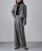 【ビーフラット/bflat】のセットアップパンツスーツ ツイルシングルテーラードジャケット タックワイドパンツ 人気、トレンドファッション・服の通販 founy(ファニー) ファッション Fashion レディースファッション Fashion for Women アウター Coat / Outerwear Collection レディースジャケット・軽アウター Jackets テーラードジャケット / 通勤・きれいめスタイル Tailored Jackets & Blazers セットアップ Matching Sets レディースパンツ・ボトムス Pants & Trousers / Bottoms スーツ Business Suits & Workwear スーツジャケット・オフィスブレザー Suit Jackets / Blazers スーツパンツ・ドレスパンツ Suit Pants / Office Trousers / Dress Pants スーツセット・2点セット・レディーススーツ Suit Sets / 2-Piece Suits / Office Suit Sets クロップド Cropped, Short Length ショート Short, Short Length シンプル Simple, Minimal ジャケット Jacket, Outerwear スウェット / スエット Sweatshirt, Sweatwear スニーカー Sneakers, Trainers セットアップ Set-Up, Coordinated Outfit ツイル Twist, Twisted Detail トレンド Trend, Trending Now ポケット Pocket, Pocket Detail ワイド Wide, Wide Fit おすすめ Recommended / Our Picks セレモニー Ceremony 入学式 Entrance Ceremony 卒業式 Graduation Ceremony thumbnail グレー|ID: prp329100004728830 ipo3291000000034930175