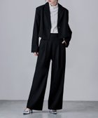 【ビーフラット/bflat】のセットアップパンツスーツ ツイルシングルテーラードジャケット タックワイドパンツ 人気、トレンドファッション・服の通販 founy(ファニー) ファッション Fashion レディースファッション Fashion for Women アウター Coat / Outerwear Collection レディースジャケット・軽アウター Jackets テーラードジャケット / 通勤・きれいめスタイル Tailored Jackets & Blazers セットアップ Matching Sets レディースパンツ・ボトムス Pants & Trousers / Bottoms スーツ Business Suits & Workwear スーツジャケット・オフィスブレザー Suit Jackets / Blazers スーツパンツ・ドレスパンツ Suit Pants / Office Trousers / Dress Pants スーツセット・2点セット・レディーススーツ Suit Sets / 2-Piece Suits / Office Suit Sets クロップド Cropped, Short Length ショート Short, Short Length シンプル Simple, Minimal ジャケット Jacket, Outerwear スウェット / スエット Sweatshirt, Sweatwear スニーカー Sneakers, Trainers セットアップ Set-Up, Coordinated Outfit ツイル Twist, Twisted Detail トレンド Trend, Trending Now ポケット Pocket, Pocket Detail ワイド Wide, Wide Fit おすすめ Recommended / Our Picks セレモニー Ceremony 入学式 Entrance Ceremony 卒業式 Graduation Ceremony thumbnail ブラック|ID: prp329100004728830 ipo3291000000034930176