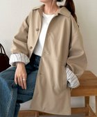 【ディスコート/Discoat】の【ユニセックス】フェイクスエードショートコート 人気、トレンドファッション・服の通販 founy(ファニー) ファッション Fashion レディースファッション Fashion for Women アウター Coat / Outerwear Collection コート・ロングコート・ピーコート Long Coats, Peacoats & More ストライプ Stripe, Striped Pattern エレガント 上品 Elegant 軽量 Lightweight, Ultra Light thumbnail グレージュ|ID: prp329100004728850 ipo3291000000034475376