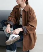 【ディスコート/Discoat】の【ユニセックス】フェイクスエードショートコート 人気、トレンドファッション・服の通販 founy(ファニー) ファッション Fashion レディースファッション Fashion for Women アウター Coat / Outerwear Collection コート・ロングコート・ピーコート Long Coats, Peacoats & More ストライプ Stripe, Striped Pattern エレガント 上品 Elegant 軽量 Lightweight, Ultra Light thumbnail ブラウン|ID: prp329100004728850 ipo3291000000034475378