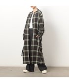 【コムサイズム/COMME CA ISM】の起毛チェック シャツワンピース 人気、トレンドファッション・服の通販 founy(ファニー) ファッション Fashion レディースファッション Fashion for Women ワンピース Dresses シャツワンピース / 1枚で着映えコーデ Shirt Dresses 秋 Autumn シャンブレー Chambray, Denim-Like Fabric ストレート Straight, Straight Cut チェック Check, Plaid, Tartan ポケット Pocket, Pocket Detail リボン Ribbon, Bow ループ Loop, Loop Knit ワンポイント One Point, Statement Accent 冬 Winter / This Winter エレガント 上品 Elegant thumbnail チャコール|ID: prp329100004728869 ipo3291000000034164171