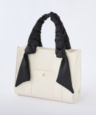 【ナイスクラップ/NICE CLAUP】の【新色追加】ギャザーハンドルミニトート 人気、トレンドファッション・服の通販 founy(ファニー) ファッション Fashion レディースファッション Fashion for Women バッグ Bags 2025年 2025 2025-2026秋冬・A/W Autumn/Winter 2025–26 AW25–26 ギャザー Gathered, Ruffled ツイード Twill, Twill Weave フェミニン Feminine, Girly リボン Ribbon, Bow 傘 Umbrella, Parasol thumbnail アイボリー|ID: prp329100004728884 ipo3291000000034557957