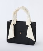 【ナイスクラップ/NICE CLAUP】の【新色追加】ギャザーハンドルミニトート 人気、トレンドファッション・服の通販 founy(ファニー) ファッション Fashion レディースファッション Fashion for Women バッグ Bags 2025年 2025 2025-2026秋冬・A/W Autumn/Winter 2025–26 AW25–26 ギャザー Gathered, Ruffled ツイード Twill, Twill Weave フェミニン Feminine, Girly リボン Ribbon, Bow 傘 Umbrella, Parasol thumbnail ブラック|ID: prp329100004728884 ipo3291000000034557960