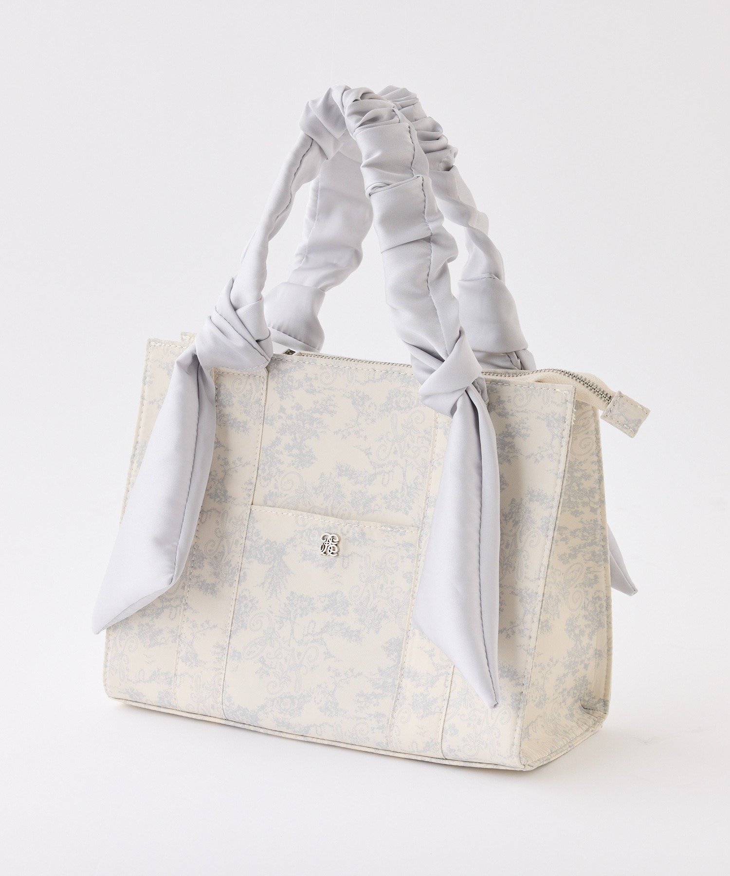 【ナイスクラップ/NICE CLAUP】の【新色追加】ギャザーハンドルミニトート インテリア・キッズ・メンズ・レディースファッション・服の通販 founy(ファニー) ファッション Fashion レディースファッション Fashion for Women バッグ Bags 2025年 2025 2025-2026秋冬・A/W Autumn/Winter 2025–26 AW25–26 ギャザー Gathered, Ruffled ツイード Twill, Twill Weave フェミニン Feminine, Girly リボン Ribbon, Bow 傘 Umbrella, Parasol サックスブルー|ID: prp329100004728884 ipo3291000000034557964