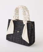 【ナイスクラップ/NICE CLAUP】の【新色追加】ギャザーハンドルミニトート 人気、トレンドファッション・服の通販 founy(ファニー) ファッション Fashion レディースファッション Fashion for Women バッグ Bags 2025年 2025 2025-2026秋冬・A/W Autumn/Winter 2025–26 AW25–26 ギャザー Gathered, Ruffled ツイード Twill, Twill Weave フェミニン Feminine, Girly リボン Ribbon, Bow 傘 Umbrella, Parasol thumbnail ブラック系その他|ID: prp329100004728884 ipo3291000000034557969