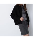 【ナチュラル ビューティー ベーシック/NATURAL BEAUTY BASIC】のノーカラーダンボールブルゾン ブラック|ID: prp329100004728929 ipo3291000000034528291