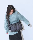【ジーナシス/JEANASiS】のナイロンWポケットボディBAG チャコールグレー|ID: prp329100004728959 ipo3291000000034610297