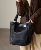 【セットアップセブン/SETUP7】のFREDRIK PACKERS/【SETUP7 別注!】 A4ファイル収納可能!MISSION TOTE S ECO LEATHER ミッショントート エコレザー A4ドキュメントや16inch以下のノートPCが収納可能 フレドリックパッカーズ プレゼント BLK|ID: prp329100004728962 ipo3291000000034164566