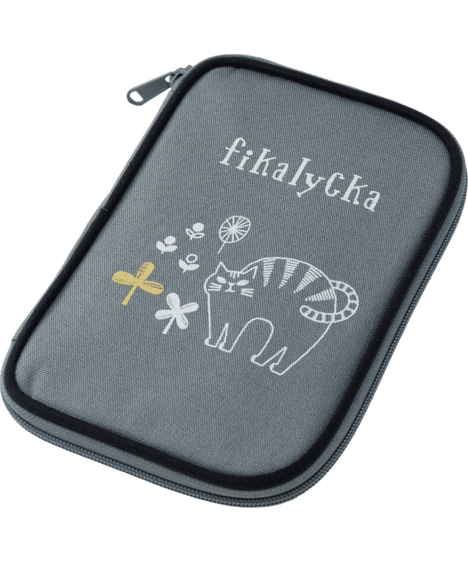 【ローラ/Rora / KIDS】のfika lycka マルチケース インテリア・キッズ・メンズ・レディースファッション・服の通販 founy(ファニー) 　ファッション　Fashion　キッズファッション　Fashion for Kids　カメラ　Camera Accessories　キャラクター　Character, Licensed Characters　コンパクト　Compact, Small Size　手帳　Planner, Notebook　ネコ　Cat, Feline Motif　猫　Cat, Kitty　ポケット　Pocket, Pocket Detail　メッシュ　Mesh, Net Fabric　夏　Summer　お正月　New Year　クリスマス X'mas　Christmas / X'mas　ギフト プレゼント　Gift / Present　入学式　Entrance Ceremony　卒業式　Graduation Ceremony　グレー|ID: prp329100004729036 ipo3291000000034164796
