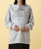 【レプシィム ローリーズファーム/LEPSIM LOWRYS FARM】の【産前・産後対応】マタニティ/2WAY襟付きスウェットプルオーバー 人気、トレンドファッション・服の通販 founy(ファニー) ファッション Fashion キッズファッション Fashion for Kids トップス・カットソー Cut & Sew Tops おすすめ Recommended / Our Picks スリット Slit, Slit Detail ワイド Wide, Wide Fit thumbnail 杢グレー15|ID: prp329100004729038 ipo3291000000034164805